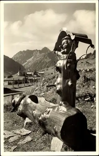 Ak Hirschegg Steiermark, Ignatiusbrunnen