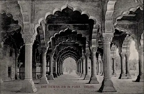 Ak Delhi Indien, The Dewan Am in Fort