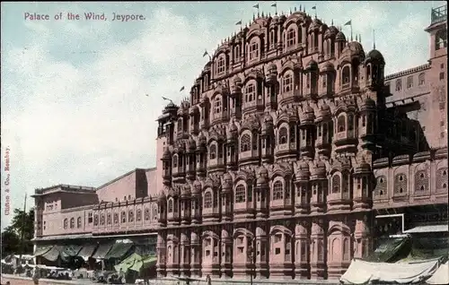Ak Jeypore Jaipur Indien, Palace of the Wind, Hawa Mahal