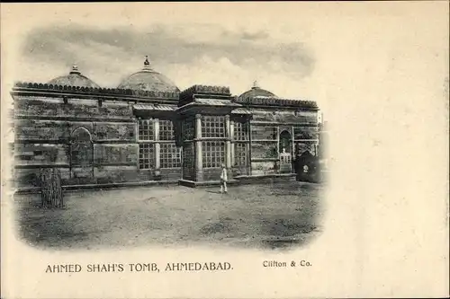 Ak Ahmedabad Indien, Ahmed Shah's Tomb