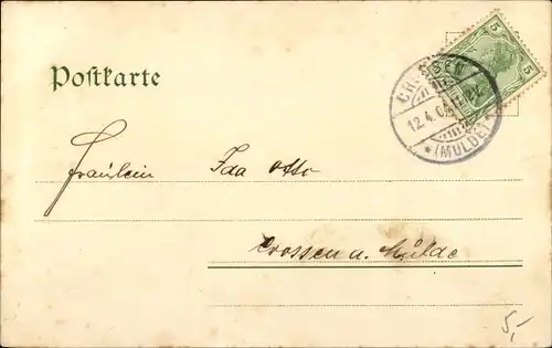 Ak Zwickau in Sachsen, Paradiesbrücke