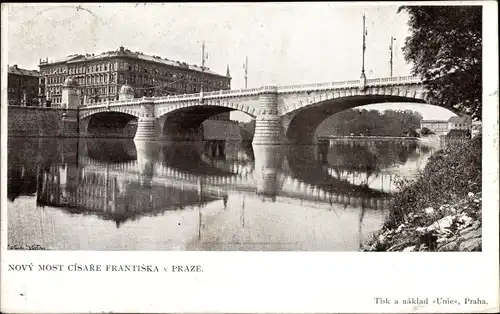 Ak Praha Prag Tschechien, Brücke