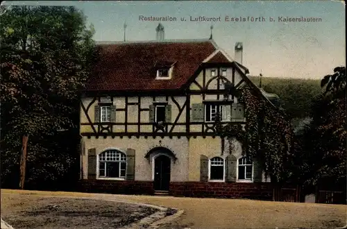 Ak Eselsfürth Kaiserslautern in Rheinland Pfalz, Restauration