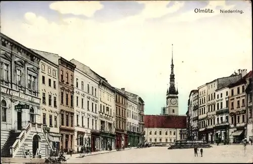 Ak Olomouc Olmütz Stadt, Niederring