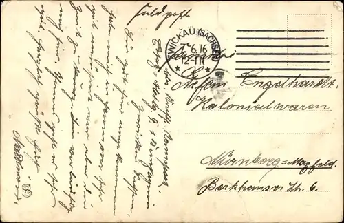 Passepartout Ak Zwickau in Sachsen, Kaserne