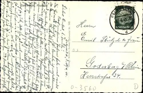 Ak Salzwedel in der Altmark, Probstei