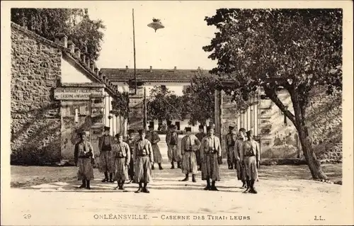 Ak Ech Cheliff Orléansville Algerien, Caserne des Tirailleurs, Schützenkaserne