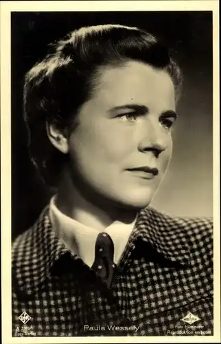 Ak Schauspielerin Paula Wessely, UFA, Ross A 3369/1, UFA Film, Wien Film