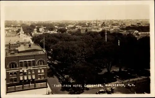 Ak Manchester New Hampshire USA, View from Hotel Carpenter