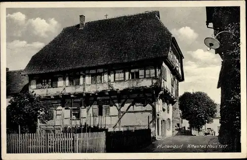 Ak Pfullendorf in Baden Württemberg, Ältestes Haus im Ort von 1317