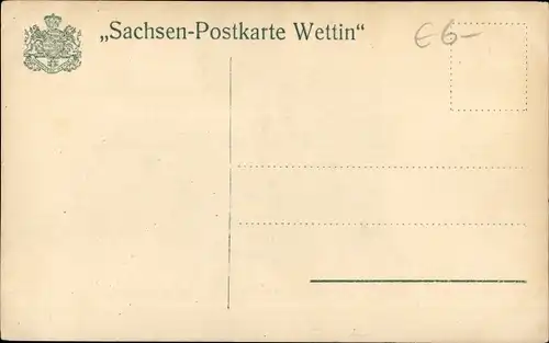 Ak Das sächsische Königshaus, Friedrich August III. mit Familie