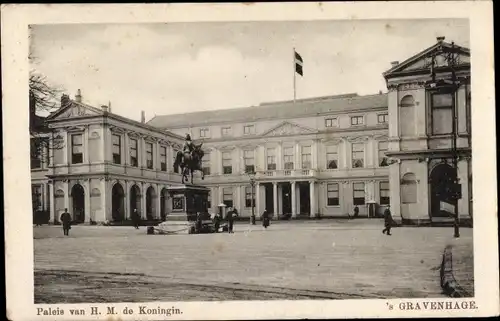 Ak 's Gravenhage Den Haag Südholland, Paleis van H. M. de Koningin