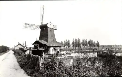 Ak Dordrecht Südholland Niederlande, Molen de Windhond a.d. Noordendijk omstr. 1910