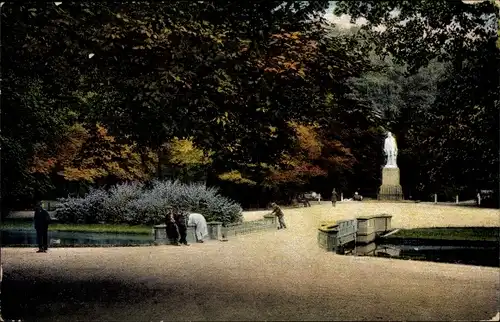 Ak Rotterdam Südholland Niederlande, Tollens in het Park