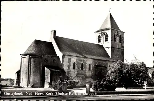 Ak Oosterbeek Renkum Gelderland, Ned. Herv. Kerk (Oudste Kerk in Europa)