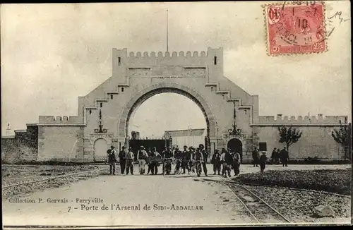 Ak Sidi Abdallah Alger Algerien, Porte de l'Arsenal
