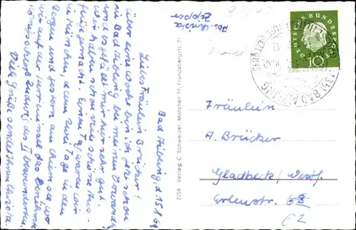 Ak Bad Aibling in Oberbayern, Kurhotel Johannisbad