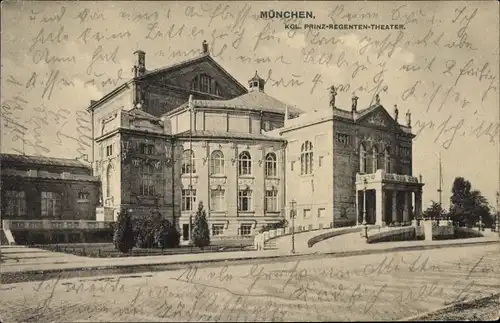 Ak München, Kgl. Prinz Regenten Theater