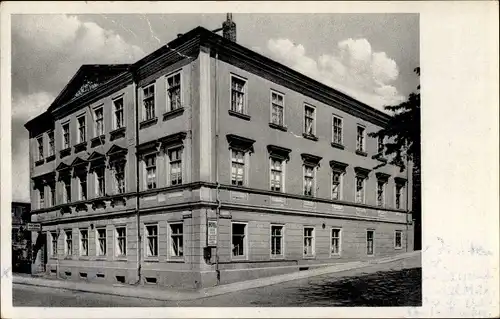 Ak Roßwein in Sachsen, Hotel Stadt Leipzig