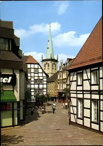 Ak Unna in Westfalen, Hertinger Straße Fässchen