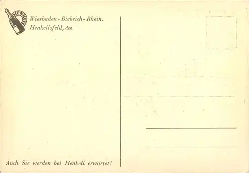 Ak Biebrich am Rhein Wiesbaden, Sektkellerei Henkell & Co., Säulengang in der Empfangshalle, Aufgang