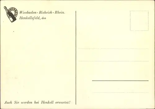 Ak Wiesbaden Biebrich in Hessen, Sektkellerei Henkell u. Co., Kellereingang, Majolika Relief