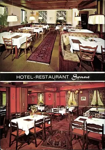 Ak Engen im Hegau Baden, Hotel Restaurant Sonne