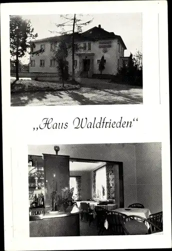 Ak Heiligenhaus in Nordrhein Westfalen, Haus Waldfrieden, In der Rose 16