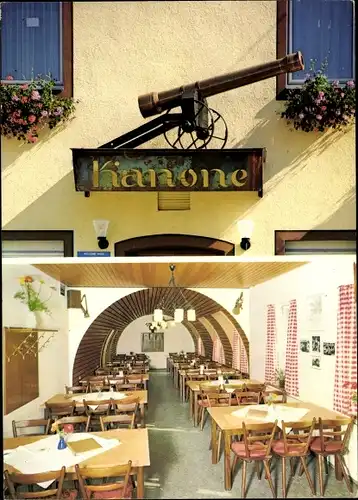 Ak Weisweil Baden Württemberg, Gasthaus Kanone