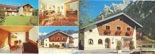 Klapp Ak Mittenwald in Oberbayern, Gästehaus Edlhuber