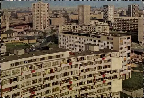 Ak Berlin Tiergarten Hansaviertel, Hochhäuser, Plattenbauten