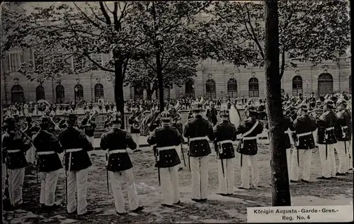 Ak Kaiserin Augusta Garde Grenadier Regiment No. 4, Militärkapelle