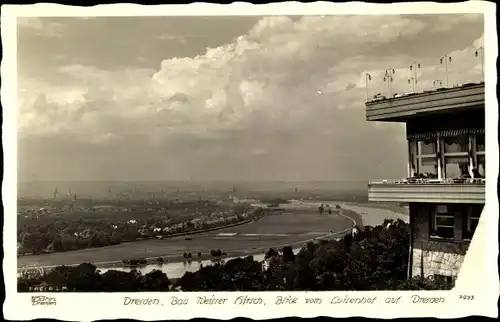 Ak Dresden Weißer Hirsch, Blick vom Luisenhof, Hahn 7933