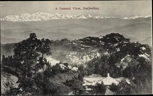 Ak Indien, Darjeeling, General View