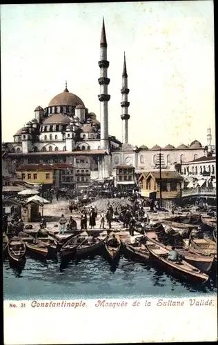 Ak Konstantinopel Istanbul Türkei, Mosquée de la Sultan Valide