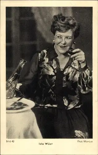 Ak Schauspielerin Ida Wüst, Portrait, Bild 42