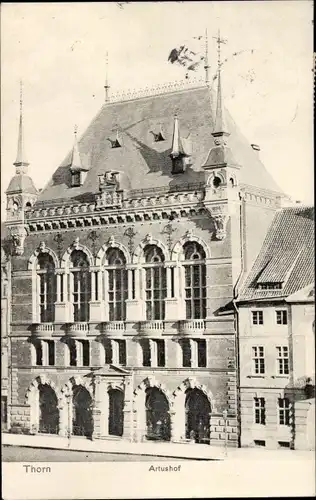 Ak Toruń Thorn Westpreußen, Artushof
