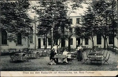 Ak Fürstenwalde an der Spree, Restaurant zur Waldschänke