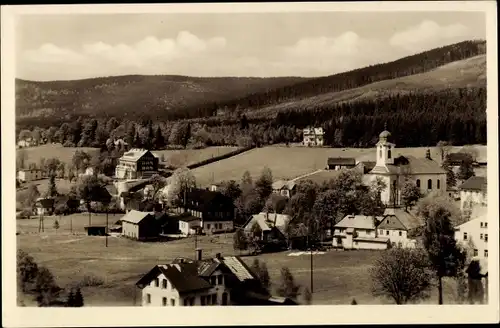 Ak Harrachov Harrachsdorf Riesengebirge Region Reichenberg, Blick v. Krkonosisch