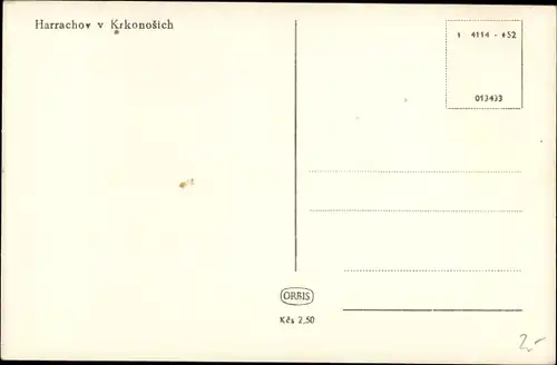 Ak Harrachov Harrachsdorf Riesengebirge Region Reichenberg, Blick v. Krkonosisch