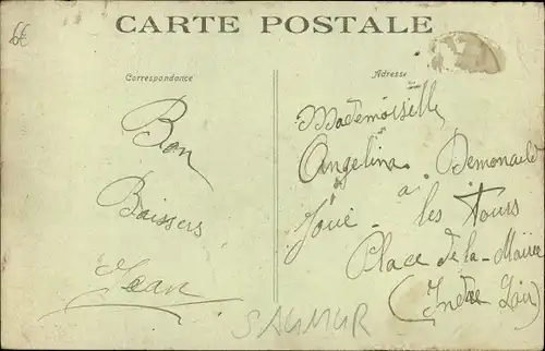 Ak Saumur Maine et Loire, Écuries de la Caserne, Le Travail à la Longue ou la Lutte à la Corde