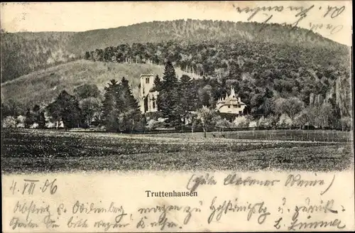 Ak Heiligenstein Bas Rhin, Kloster Truttenhausen, Teilansicht
