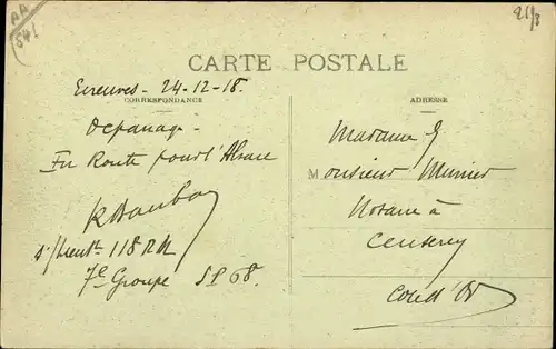 Ak Toul Meurthe et Moselle, Caserne Forey-Curial, 6e Bataillon d'Artillerie