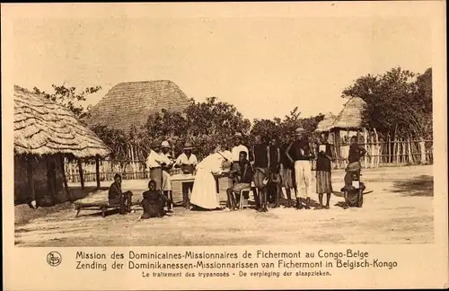 Ak DR Kongo Zaire, Mission des Dominicaines-Missionnaires de Fichermont