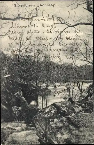 Ak Ronneby Schweden, Silverforsen