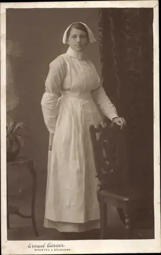 Foto Ak Krankenschwester in Uniform, British nurse, 1915