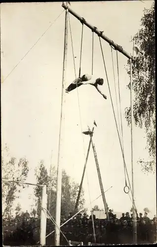 Foto Ak Turnen, Sportübungen, Akrobatik, Turner, I. WK