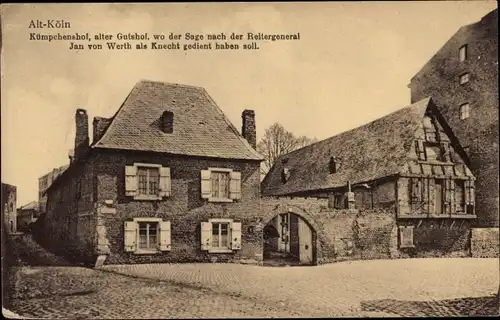 Ak Köln am Rhein, Kümpchenshof, alter Gutshof