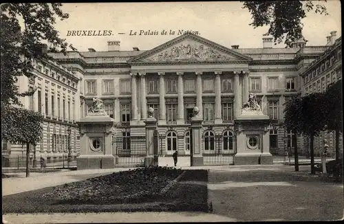 Ak Bruxelles Brüssel, Le Palais de la Nation