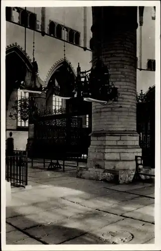 Ak Haarlem Nordholland Niederlande, Groote of St. Bavokerk de Scheepjes